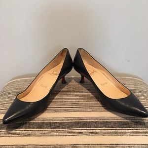Christian Louboutin kitten heels 7.5